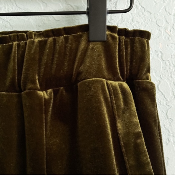 Vada Winter•Katelyn Jogger Pant in Moody Olive Velvet - Picture 5 of 11